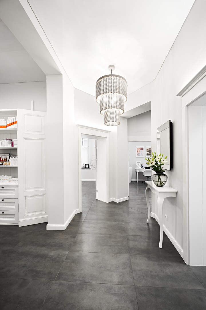 Korytarz gabinetu S-Clinic